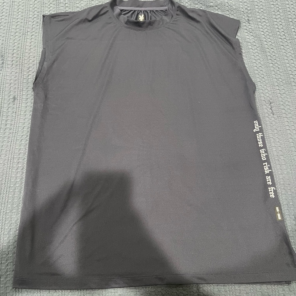 ASRV Blue Performance Tank Top Athletic Wear